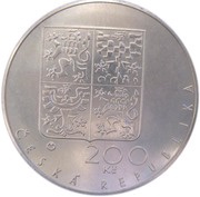 200 Korun St. Vitus Cathedral obverse image