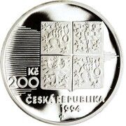 200 Korun Allied Landings in Normandy obverse image