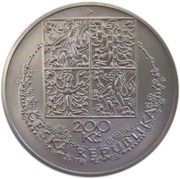 200 Korun Karel Svolinský obverse image