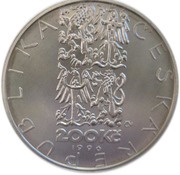 200 Korun Jean-Baptiste Gaspard Deburau obverse image