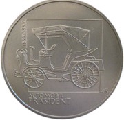 200 Korun The "Präsident", Czech Republic, 1997 reverse image