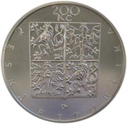 200 Korun František Palacký obverse image