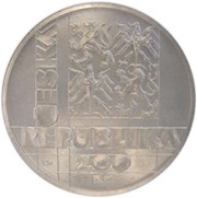 200 Korun Brno University of Technology obverse image