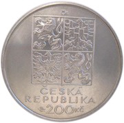 200 Korun Ondřej Sekora obverse image