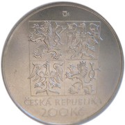 200 Korun Vítězslav Nezval obverse image
