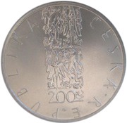 200 Korun František Škroup obverse image