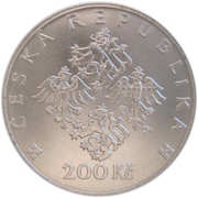200 Korun Saint Zdislava of Lemberk obverse image
