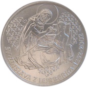 200 Korun Saint Zdislava of Lemberk, Czech Republic, 2002 reverse image