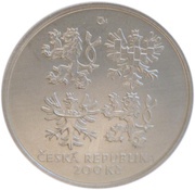 200 Korun Emil Holub obverse image