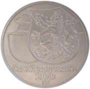 200 Korun George of Poděbrady obverse image