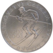 200 Korun Bohemian Skiers' Union, Czech Republic, 2003 reverse image