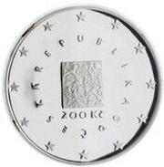200 Korun Accession to the European Union obverse image