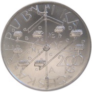 200 Korun Prokop Diviš obverse image