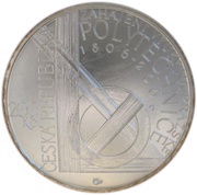 200 Korun František Josef Gerstner and Prague Polytechnic University obverse image