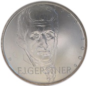 200 Korun František Josef Gerstner and Prague Polytechnic University, Czech Republic, 2006 reverse image