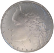 200 Korun Jarmila Novotná, Czech Republic, 2007 reverse image