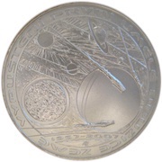 200 Korun Earth Satellite, Czech Republic, 2007 reverse image