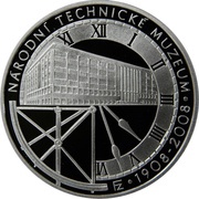 200 Korun National Technical Museum, Czech Republic, 2008 reverse image