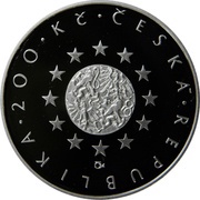 200 Korun Czech Presidency of the European Union obverse image