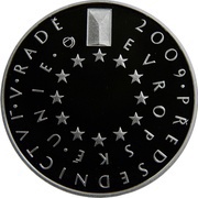 200 Korun Czech Presidency of the European Union, Czech Republic, 2009 reverse image