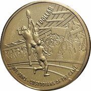 1 Dollar - Elizabeth II 4th Portrait - AFL Custodians Of The Game reverse image
