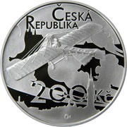 200 Korun Jan Kašpar obverse image