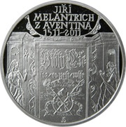 200 Korun Jiří Melantrich, Czech Republic, 2011 reverse image