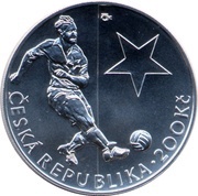 200 Korun Josef Bican obverse image