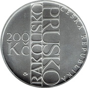 200 Korun Battle of Hradec Králové obverse image