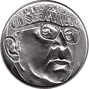 200 Korun Josef Kainar, Czech Republic, 2017 reverse image