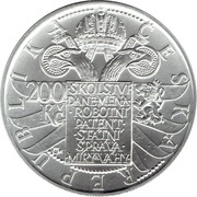 200 Korun Maria Theresa obverse image