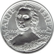 200 Korun Maria Theresa, Czech Republic, 2017 reverse image