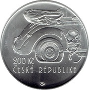 200 Korun Operation Anthropoid obverse image