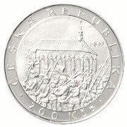 200 Korun First Defenestration of Prague obverse image