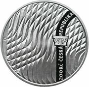 200 Korun High School of Applied Arts for Glassmaking in Železný Brod obverse image