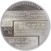 200 Korun Karel Havlíček Borovský obverse image
