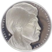200 Korun Karel Havlíček Borovský, Czech Republic, 2021 reverse image