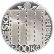 200 Korun Jože Plečnik obverse image