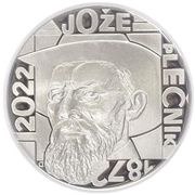 200 Korun Jože Plečnik, Czech Republic, 2022 reverse image