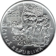 500 Korun Václav Thám obverse image