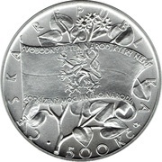 500 Korun Czechoslovak National Council obverse image