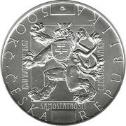 500 Korun Washington Declaration obverse image