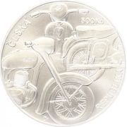 500 Korun Jawa 250 Motorcycle obverse image
