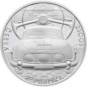 500 Korun Tatra 603 Car obverse image