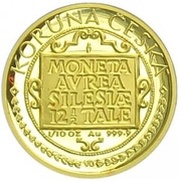 1000 Korun Silesian Three Ducat reverse image