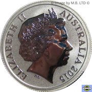 1 Dollar - Elizabeth II 4th Portrait - NRL - Moments That Matter - Silver Proof obverse image