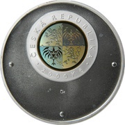 2000 Korun New Millennium obverse image