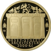 2000 Korun Empire - Kačina Castle obverse image