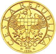 2500 Korun Moravian Thaler obverse image