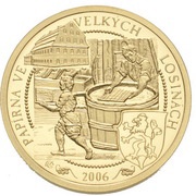 2500 Korun Hand-Paper Mill in Velké Losiny, Czech Republic, 2006 reverse image